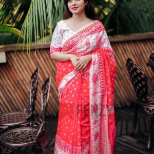 ফেনজি ডিজিটাল পিন্টেড শাড়ি